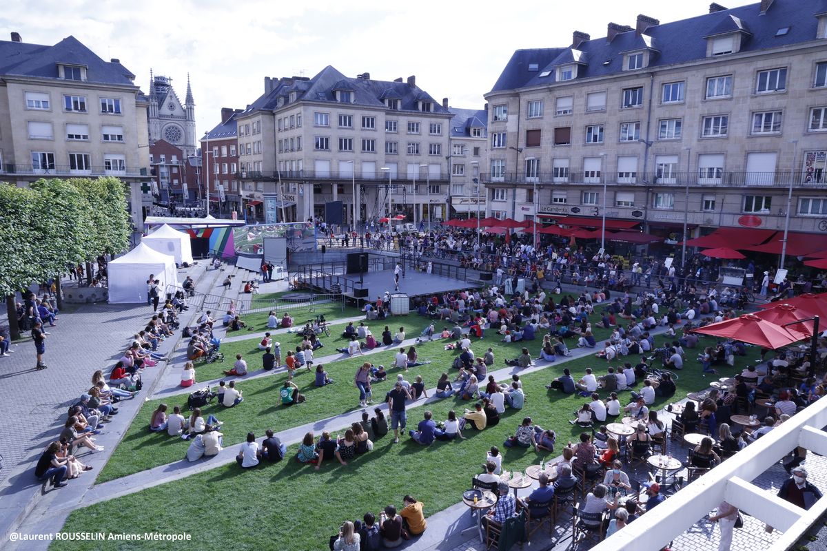 espace vert à Amiens