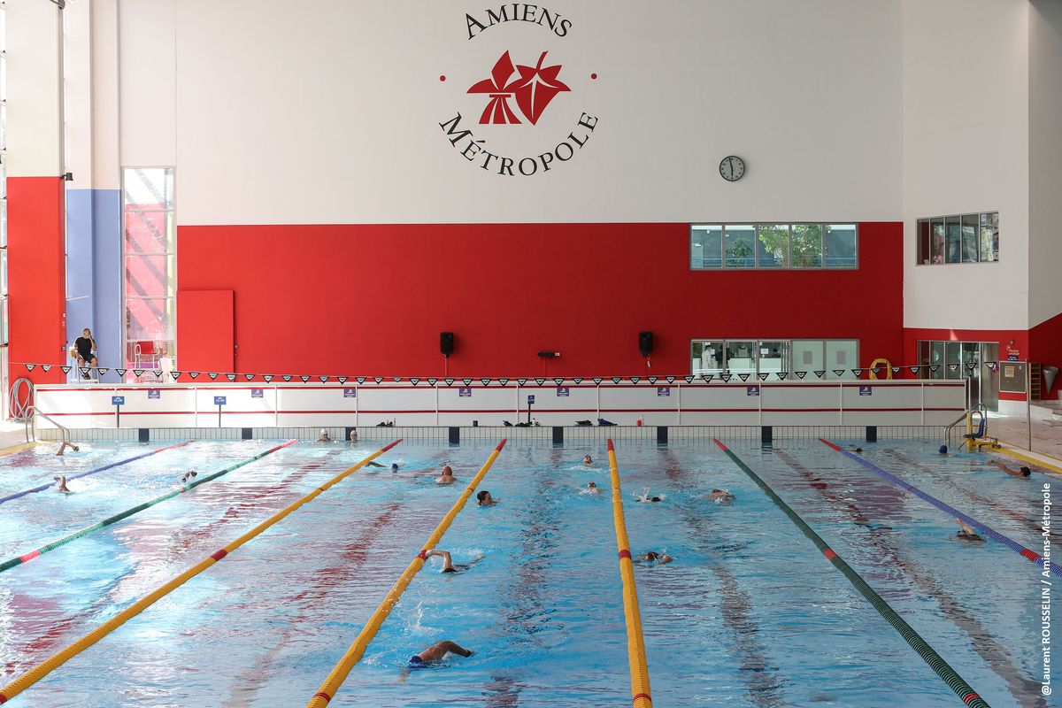 cours de natation au Coliseum